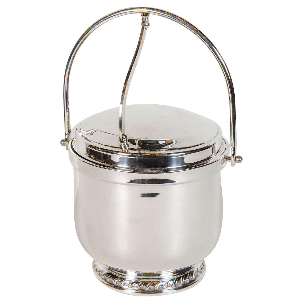 Art Deco Silver-plated Ice Bucket