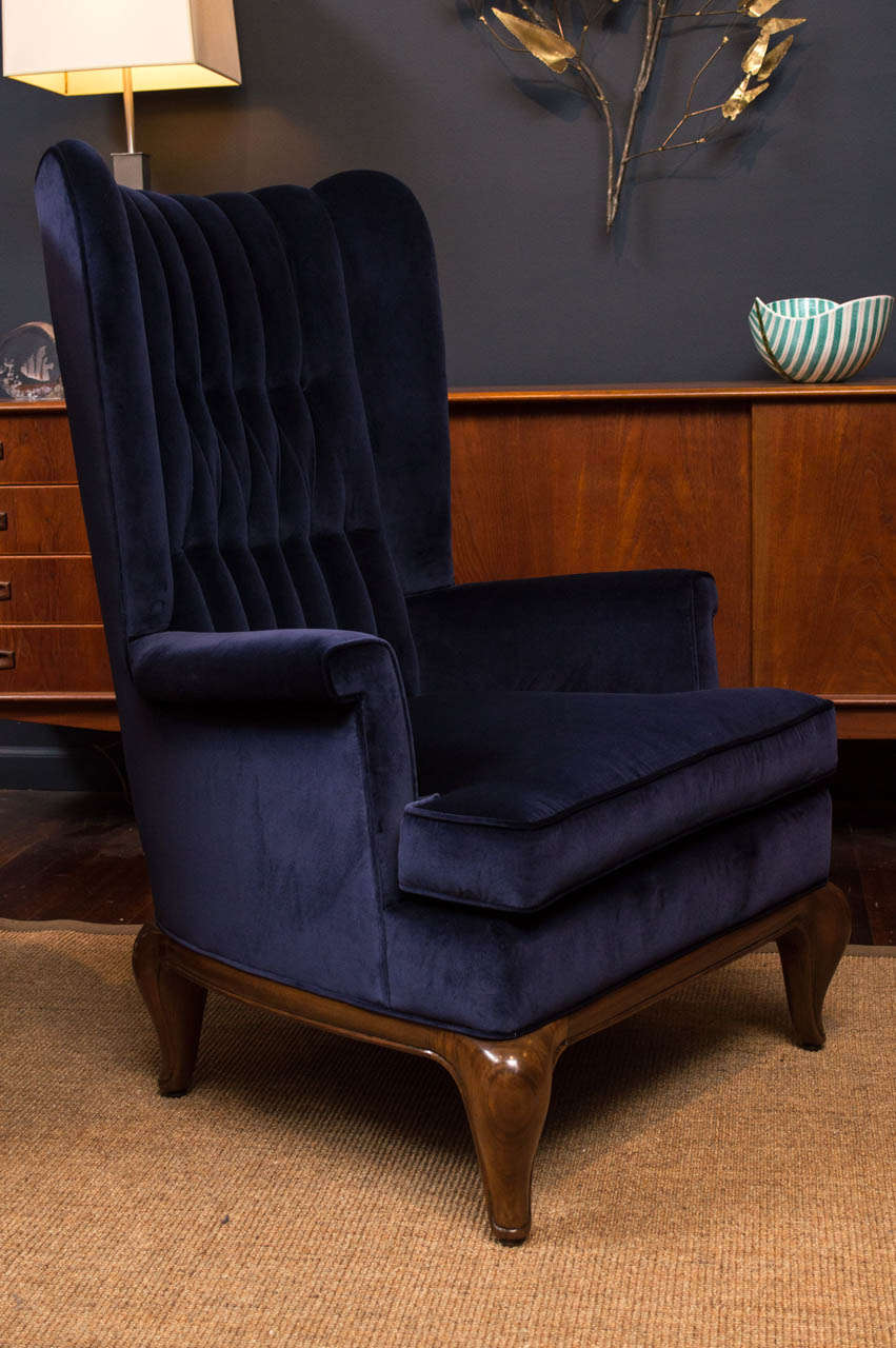 Mahogany Monteverde-Young Wing Chairs