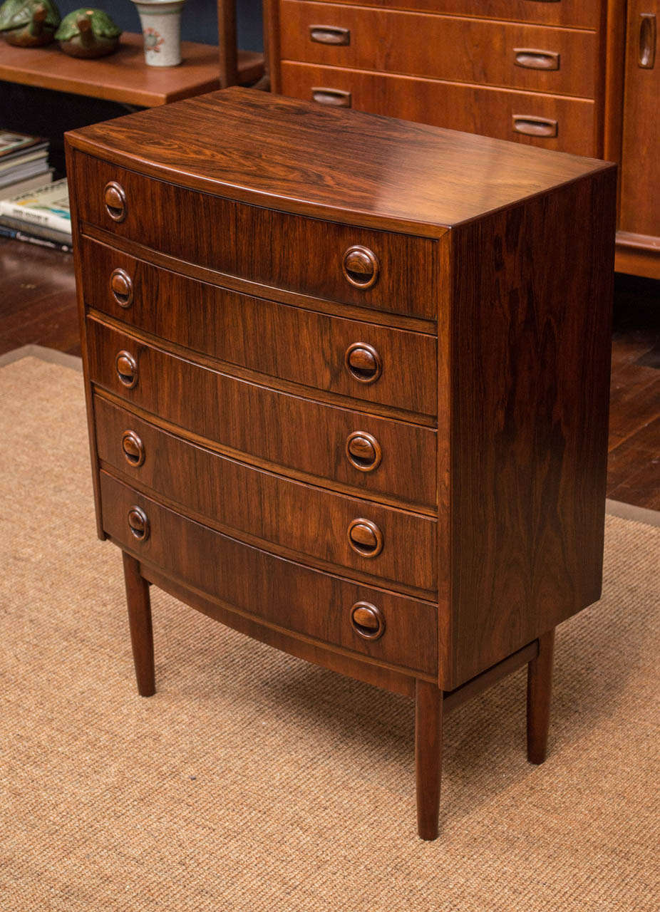 Danish Rosewood Chest at 1stdibs