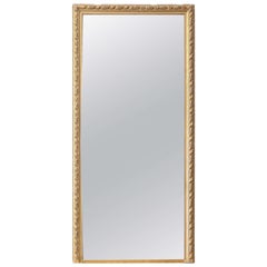 Louis XVI 19th Century Gold Gilt Mirror