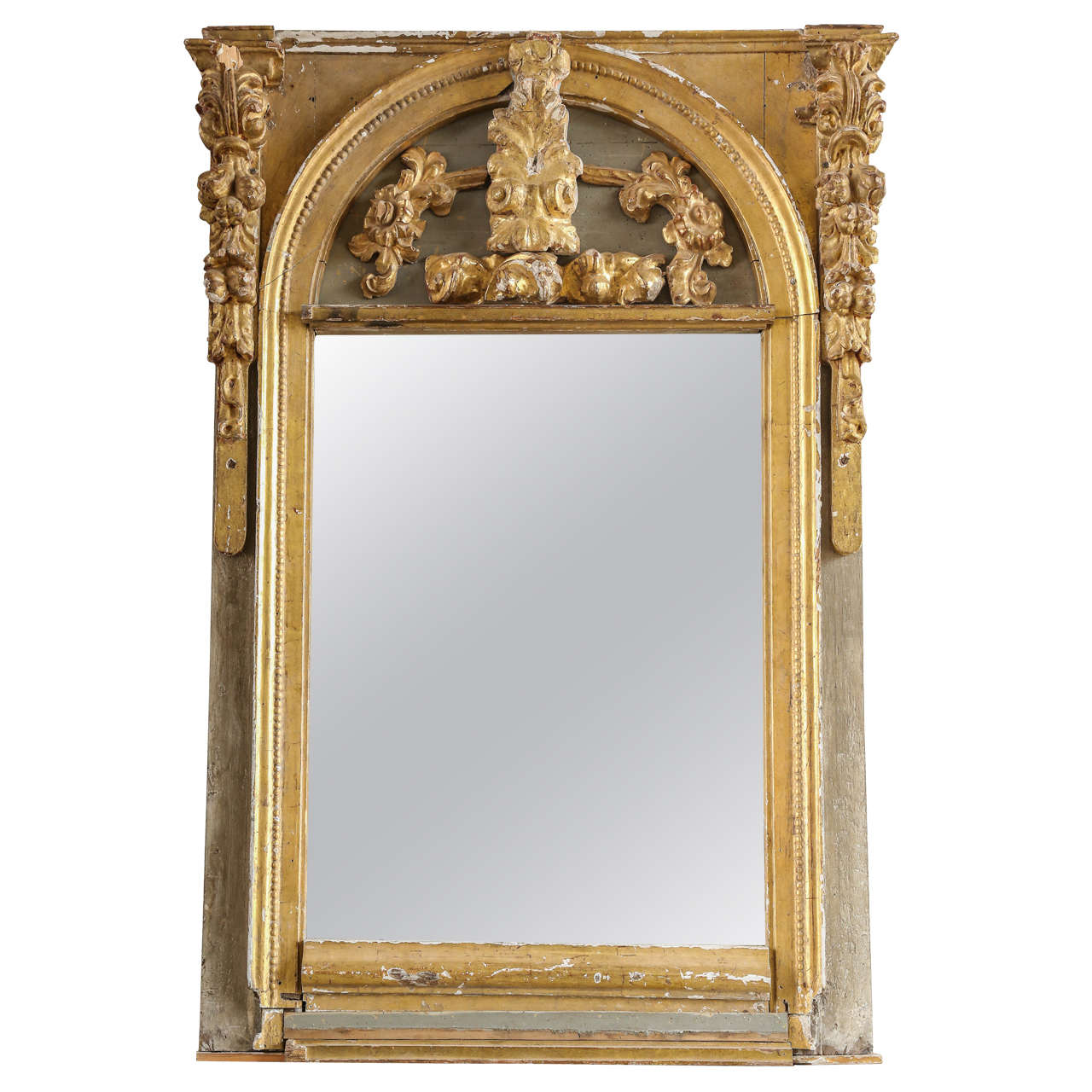 Mirror Frame Made from Reclaimed Elements For Sale at 1stDibs