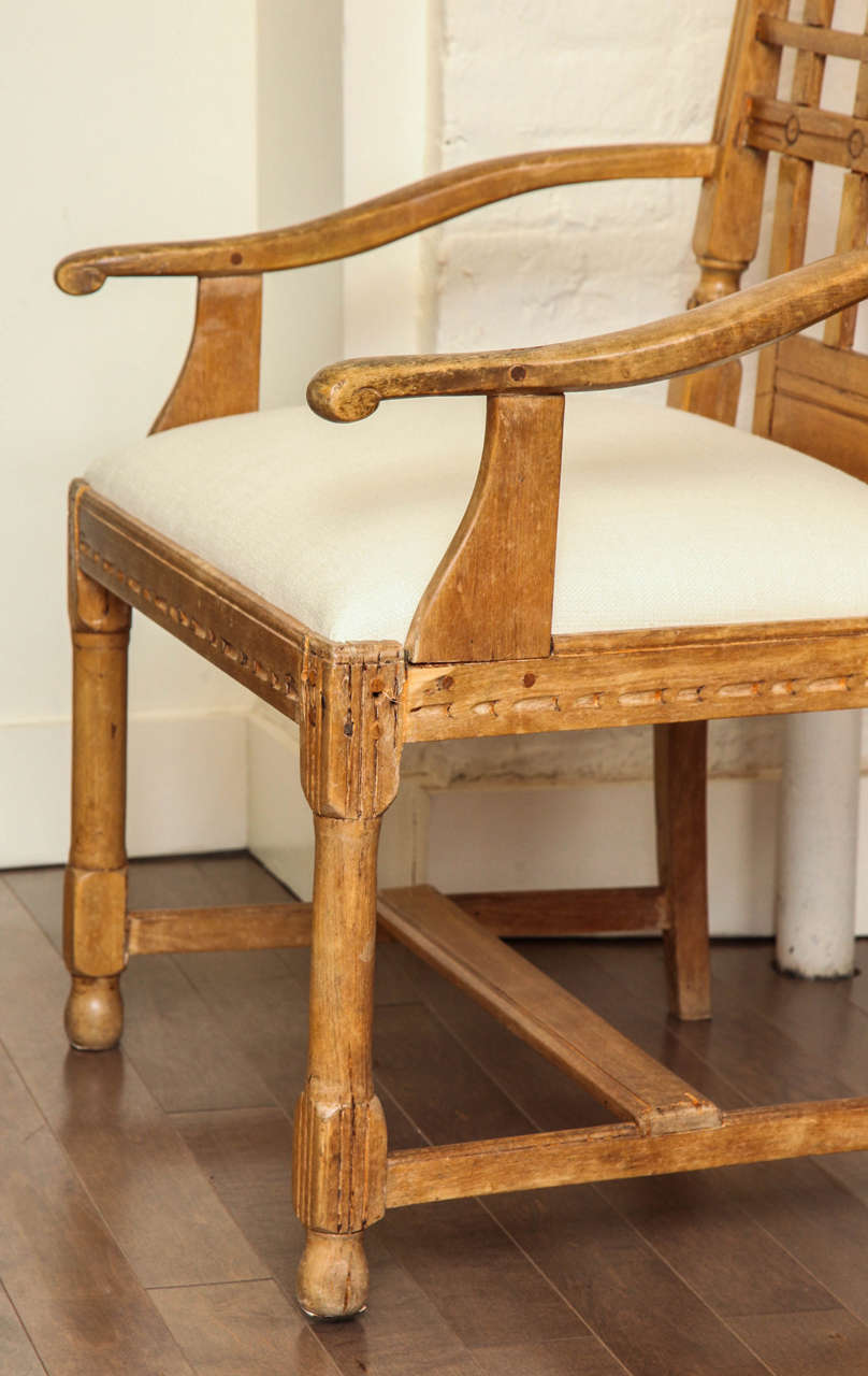 Pair of Primitive Armchairs, India, circa 1950 For Sale 1