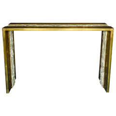 Gypsum Crystal Flair Edition One of a Kind Console