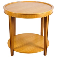 Custom Round Oak Table