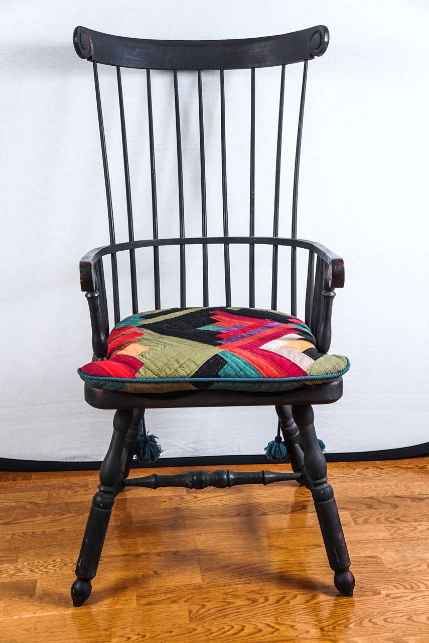 20th Century High-Back Windsor Chair