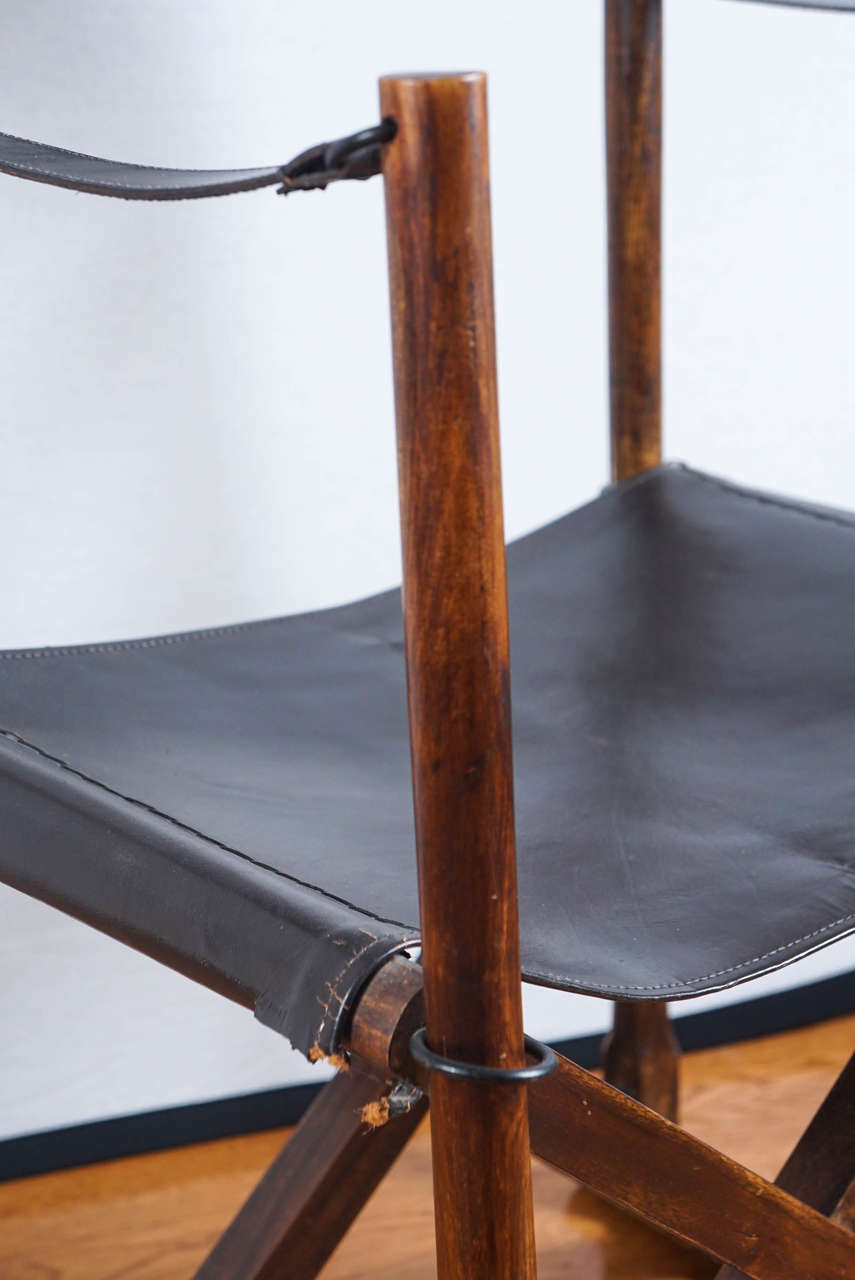 Campaign Style Chair at 1stDibs campaign style chairs