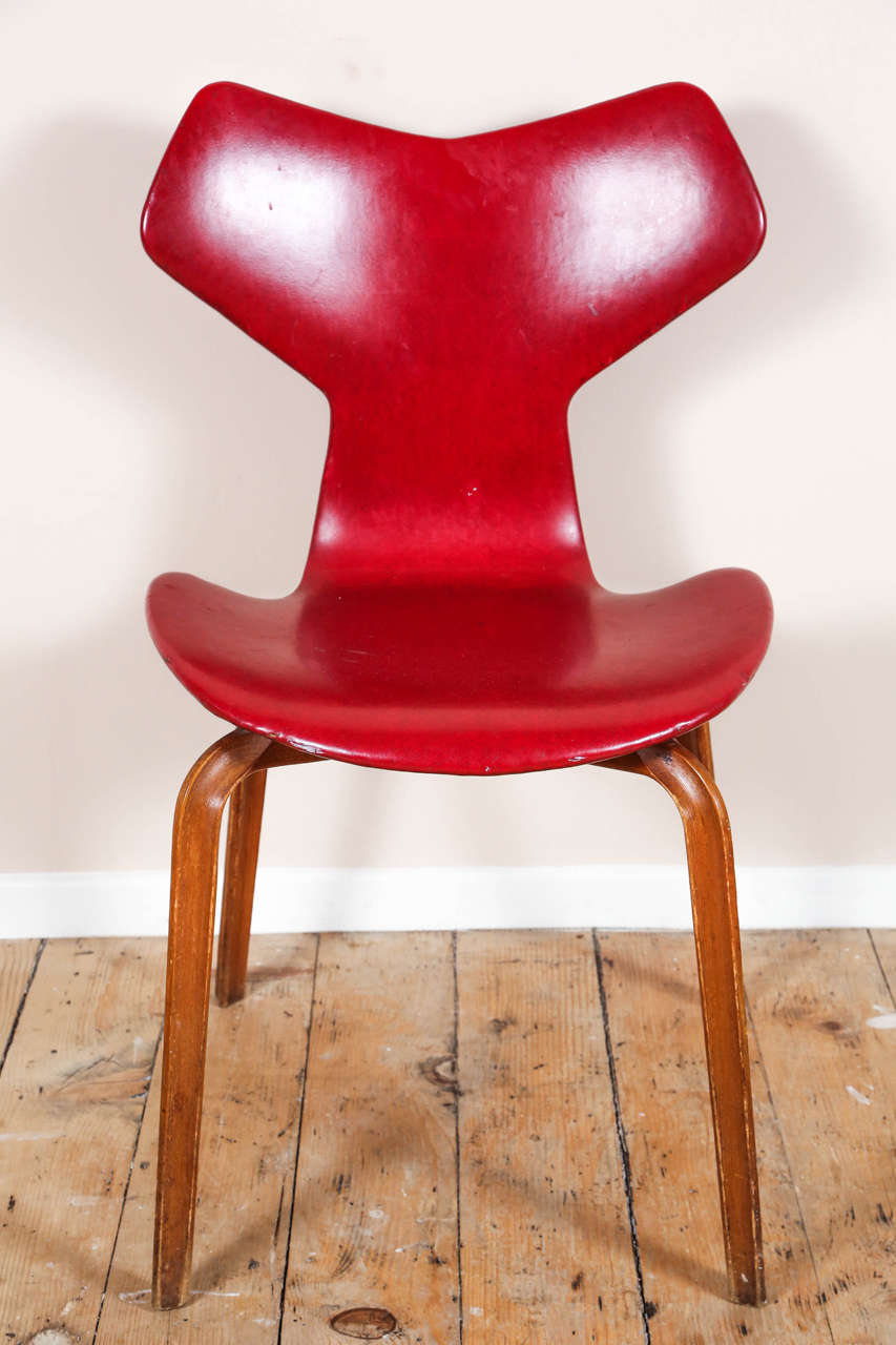 Danish Grand Prix Chairs by Arne Jacobsen