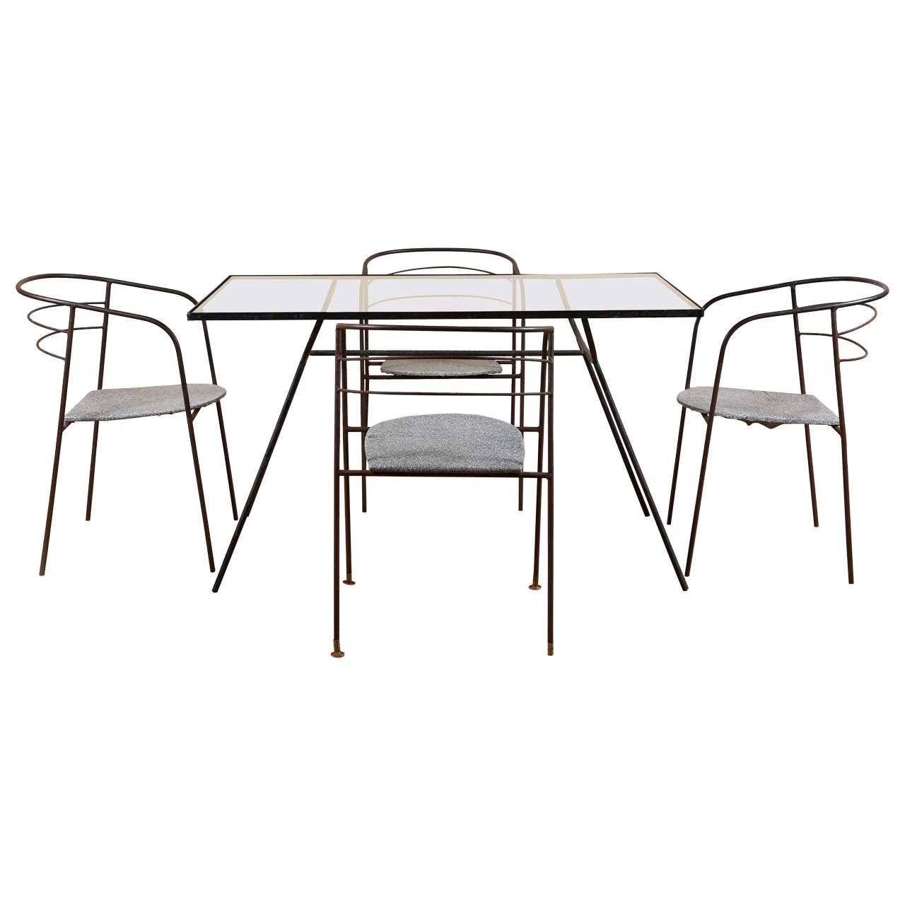 Outdoor Dining Set by George Nelson for Arbuck