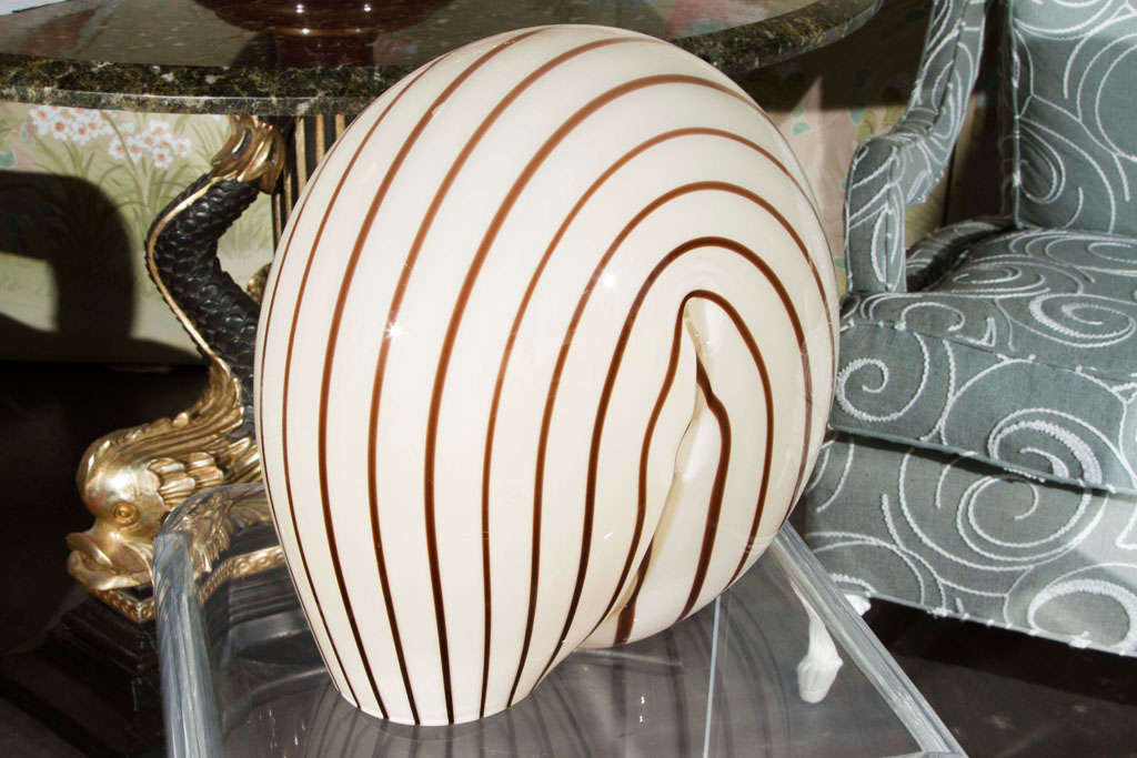 Modernist Vistosi Glass Table Lamp 2