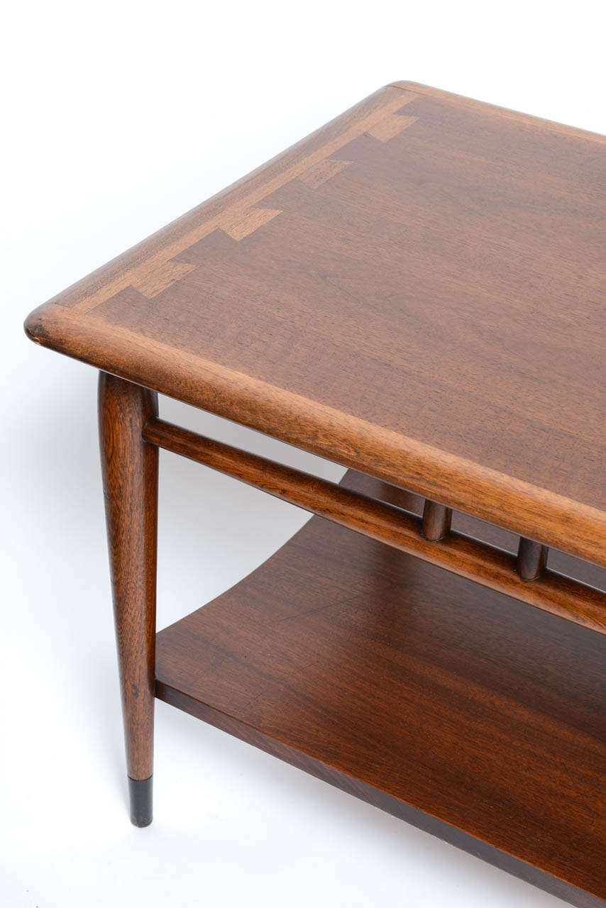 Mid-20th Century Lane Acclaim Series Dove Tail End Tables