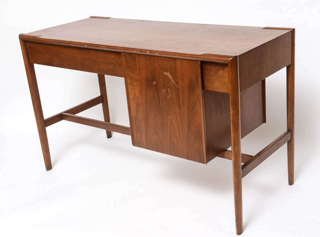 Wood MCM Desk by Drexel