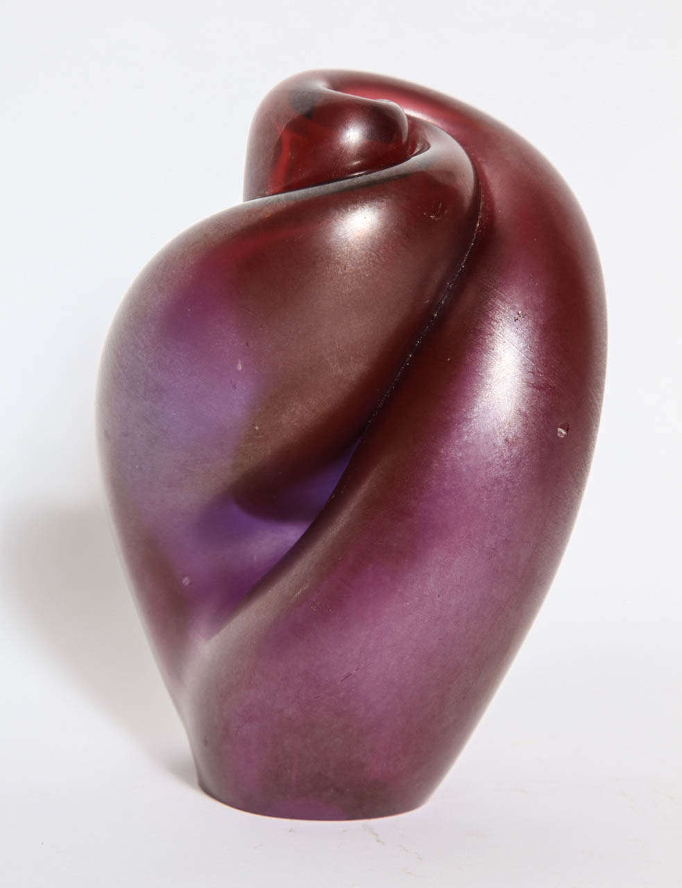 Twist Glass Sculpture by Meyer