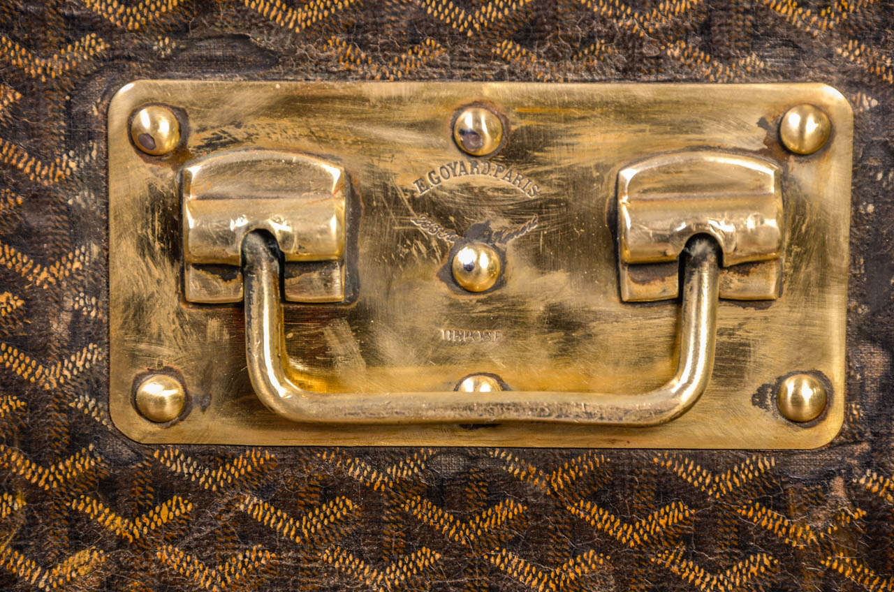 Magnificent Vintage Goyard Trunk 4