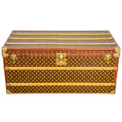 Vintage Spectacular Louis Vuitton Courrier Trunk, Malle Vuitton Courrier