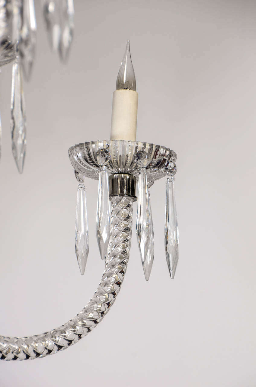 Spectacular Crystal and Murano Glass Chandelier 1