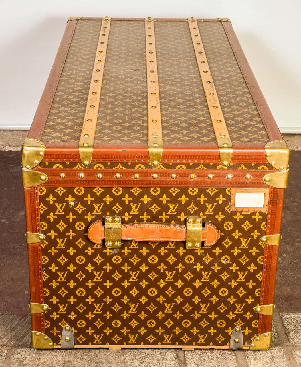 louis vuitton supreme malle courrier trunk