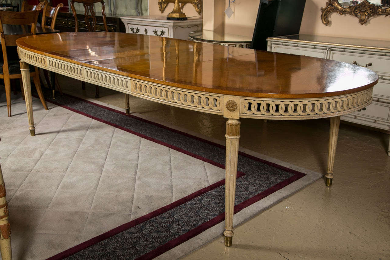 20th Century A Karges Louis XVI Style Dining Table