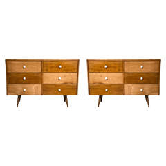 A Pair of Mid Century Modern Chests / Commodes