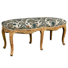 French Giltwood Bench