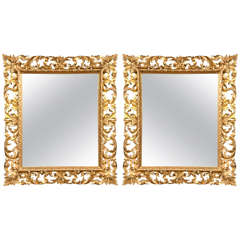 Pair of Gilt Carved Wood Frames 11