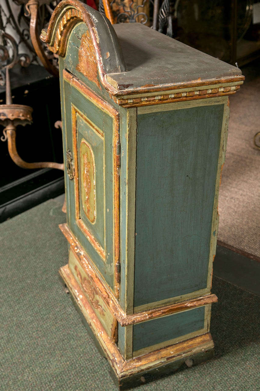 European Painted Cabinet For Sale 1