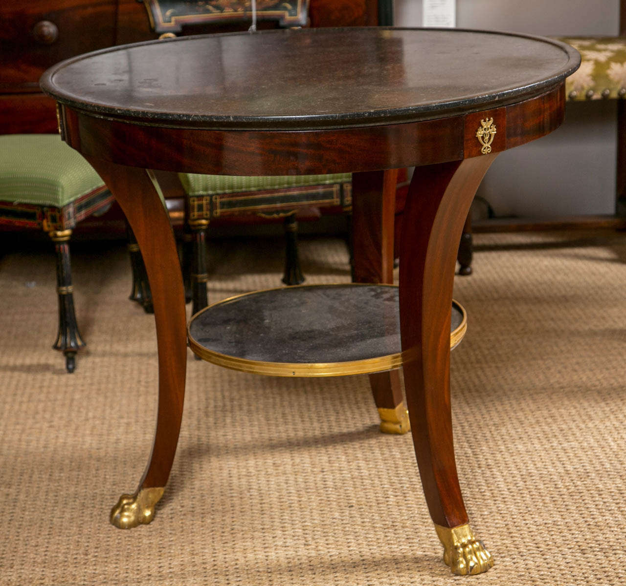 Marble Top Gueridon