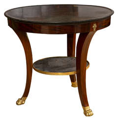 Marble Top Gueridon Marble Top Gueridon