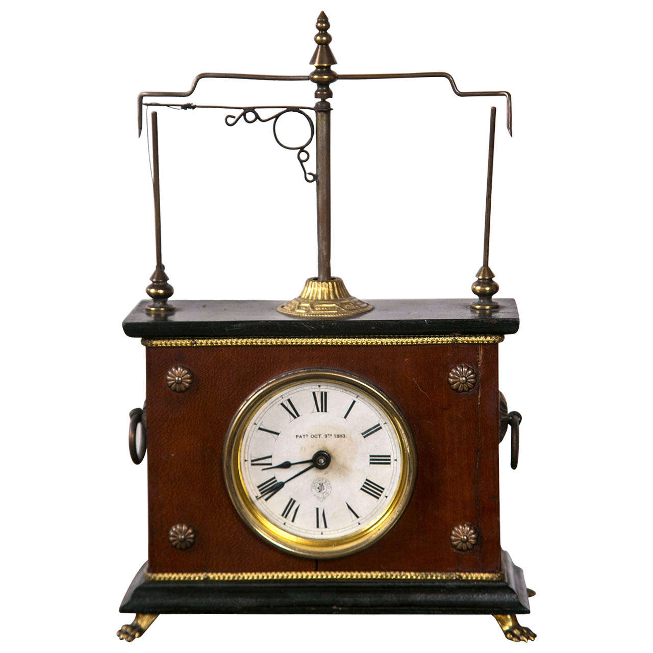 Jerome Company "Flying Ball" Clock at 1stDibs jerome and company