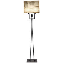 Achille Salvagni, "Hercules", Onyx and Bronze Floor Lamp, Italy, 2013 10