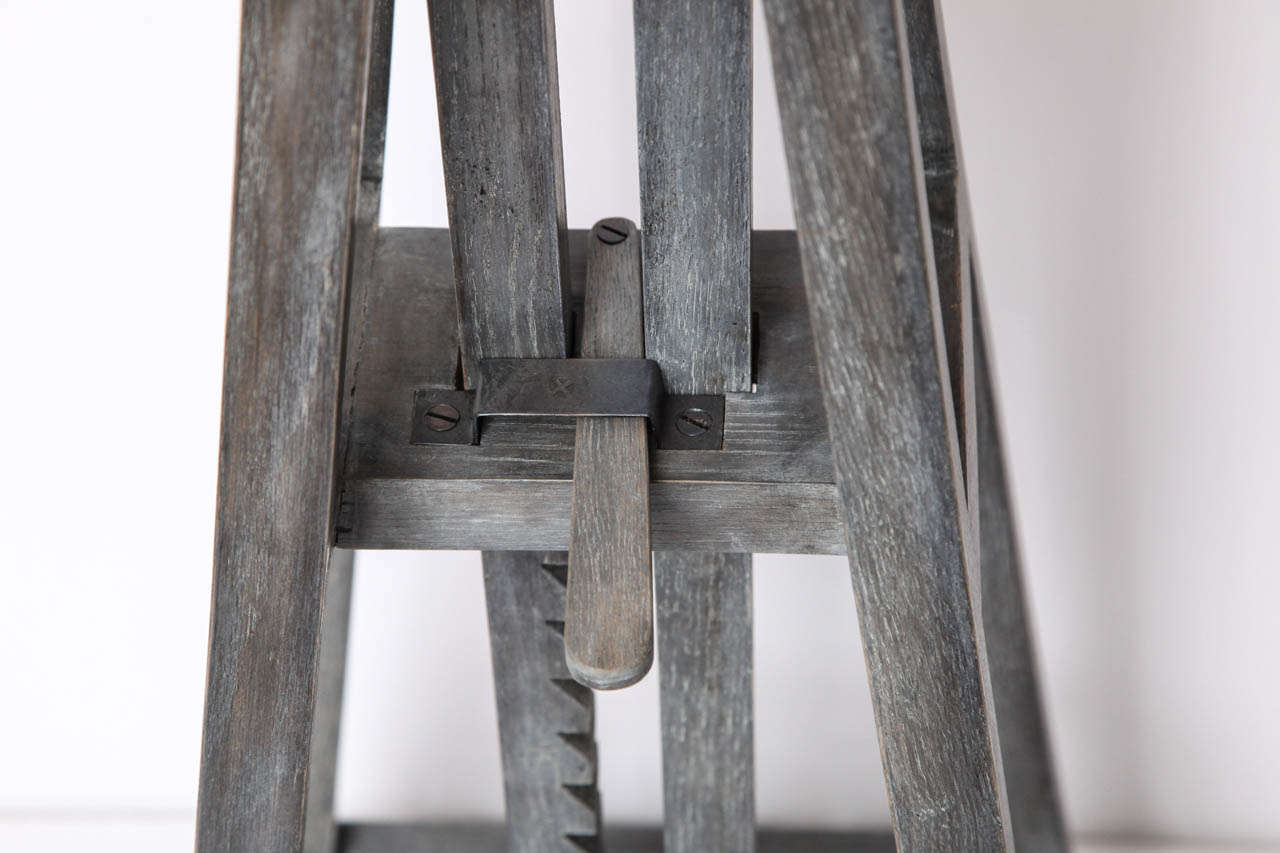 Adjustable Height Contemporary Sculpture Stand For Sale at 1stDibs