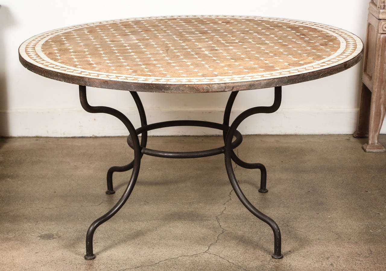 Moroccan Mosaic Tile Table