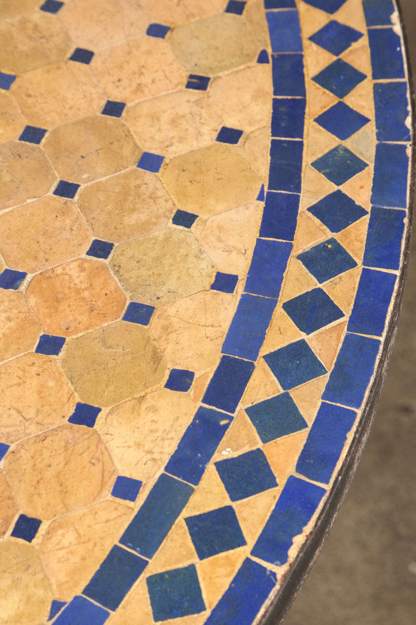 Moroccan Outdoor Mosaic Tile Table