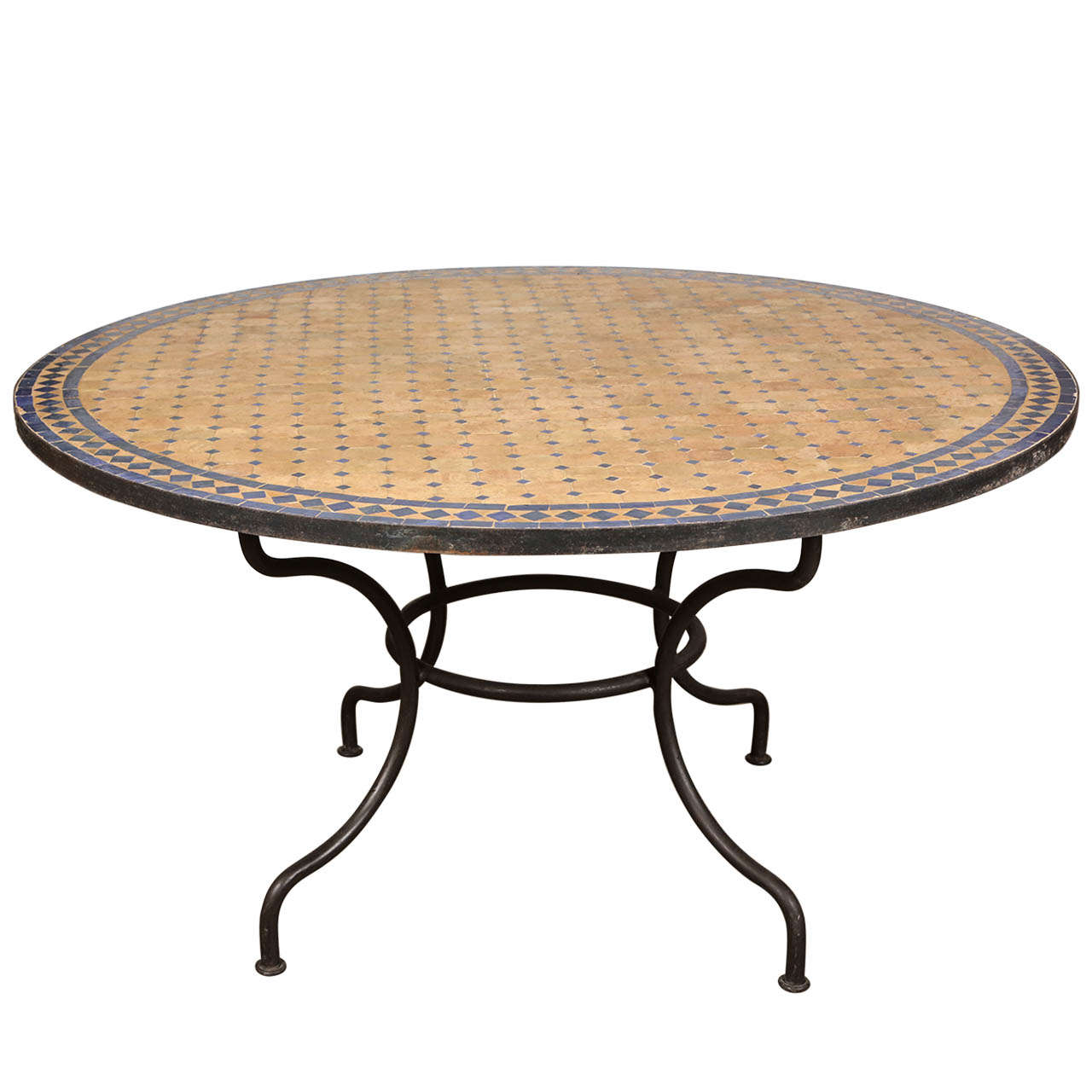 Outdoor Mosaic Tile Table