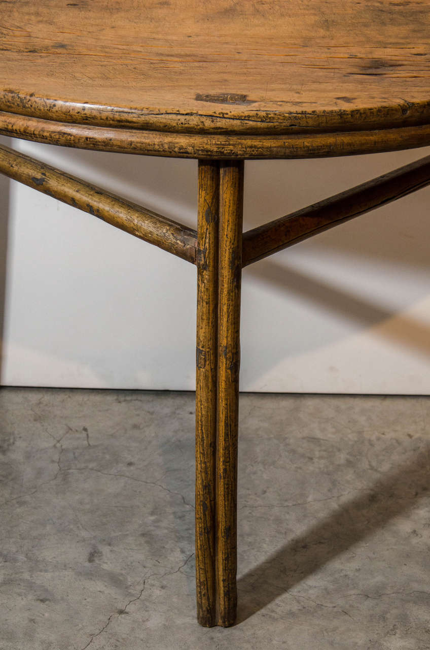 Antique Half Moon Table For Sale at 1stdibs