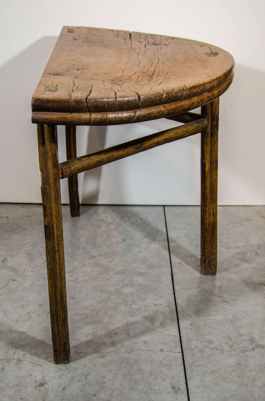 Antique Half Moon Table For Sale at 1stdibs