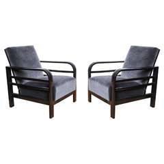 Pair of Bauhaus Armchairs