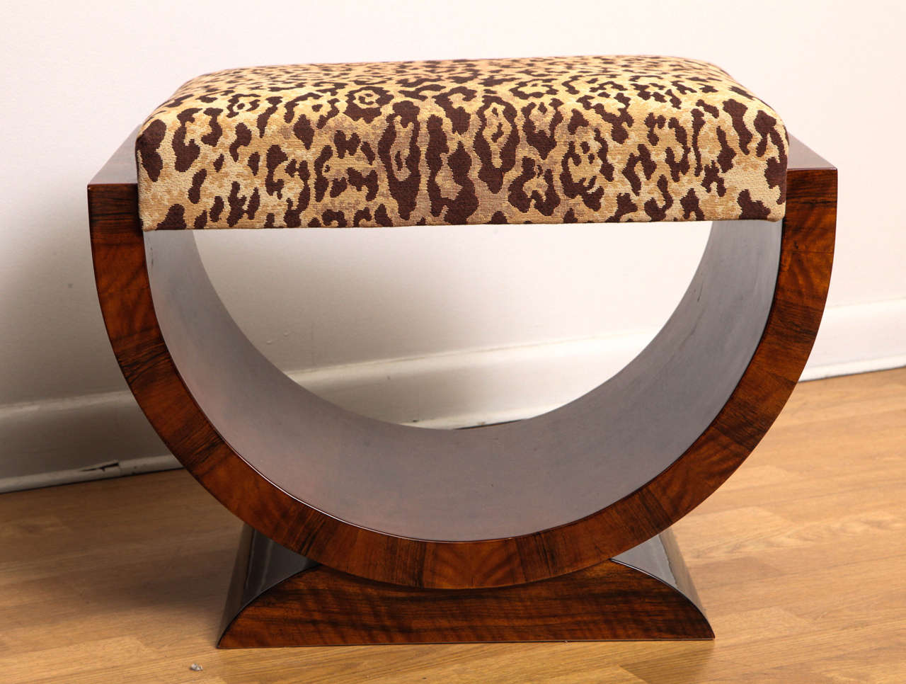 Upholstery Superb Art Deco Bench