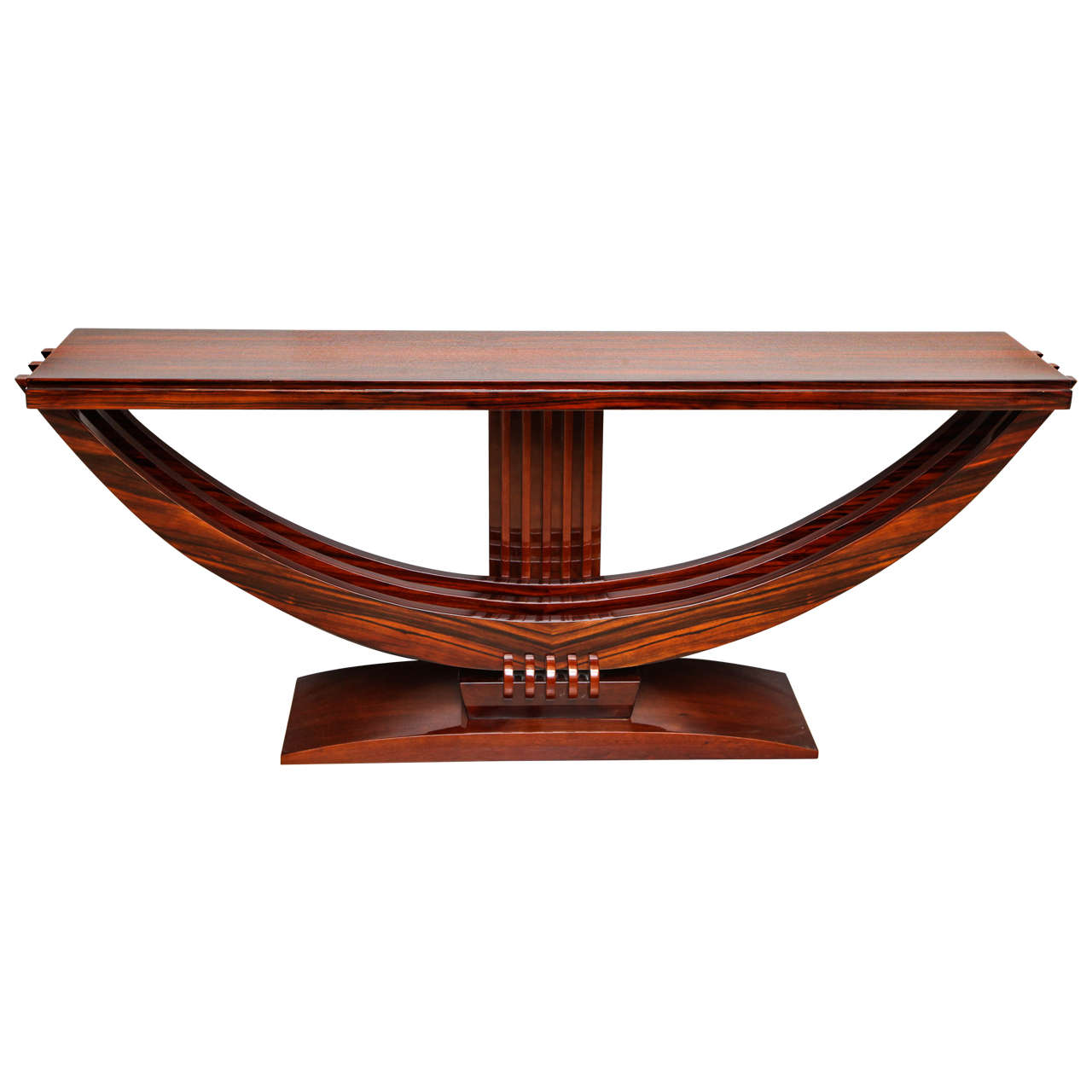 Superb Art Deco Console Table For Sale