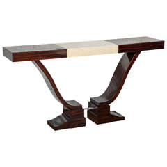 Elegant Art Deco Console Table