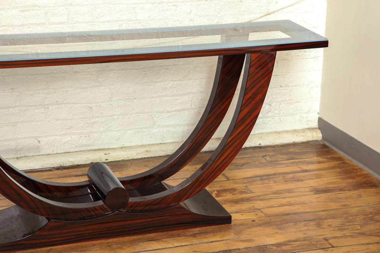 French Art Deco Console Table