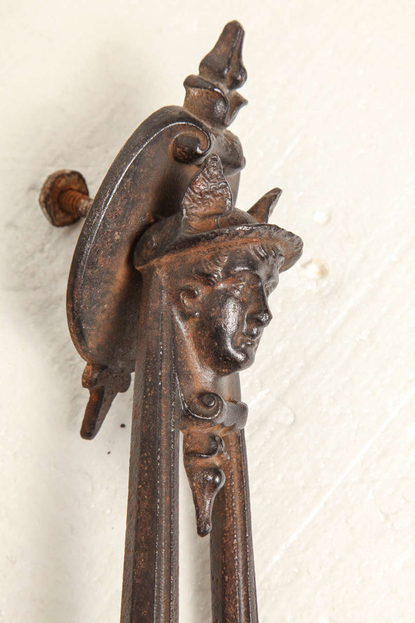 19th Century English Door Knocker In Excellent Condition In New York, NY