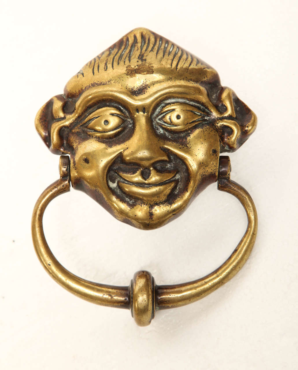 18th Century Irish Grotesque Mask Door Knocker at 1stDibs