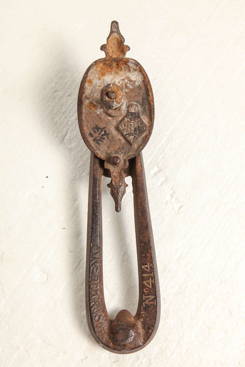 19th Century English Door Knocker at 1stDibs