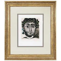 Signed, Color Etching by Pablo Picasso 10