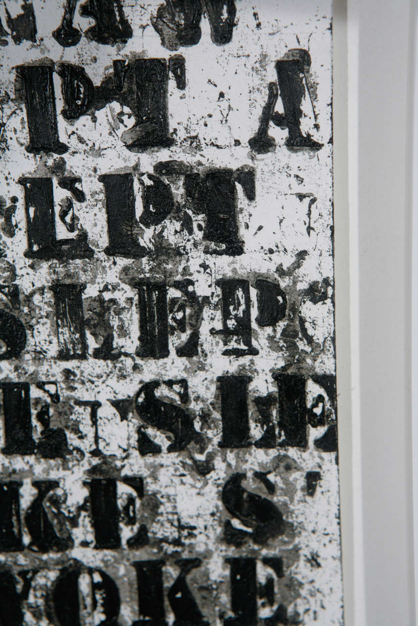 American Original Glenn Ligon Artwork