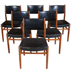 Set 10 Danish Modern Dining Chairs
