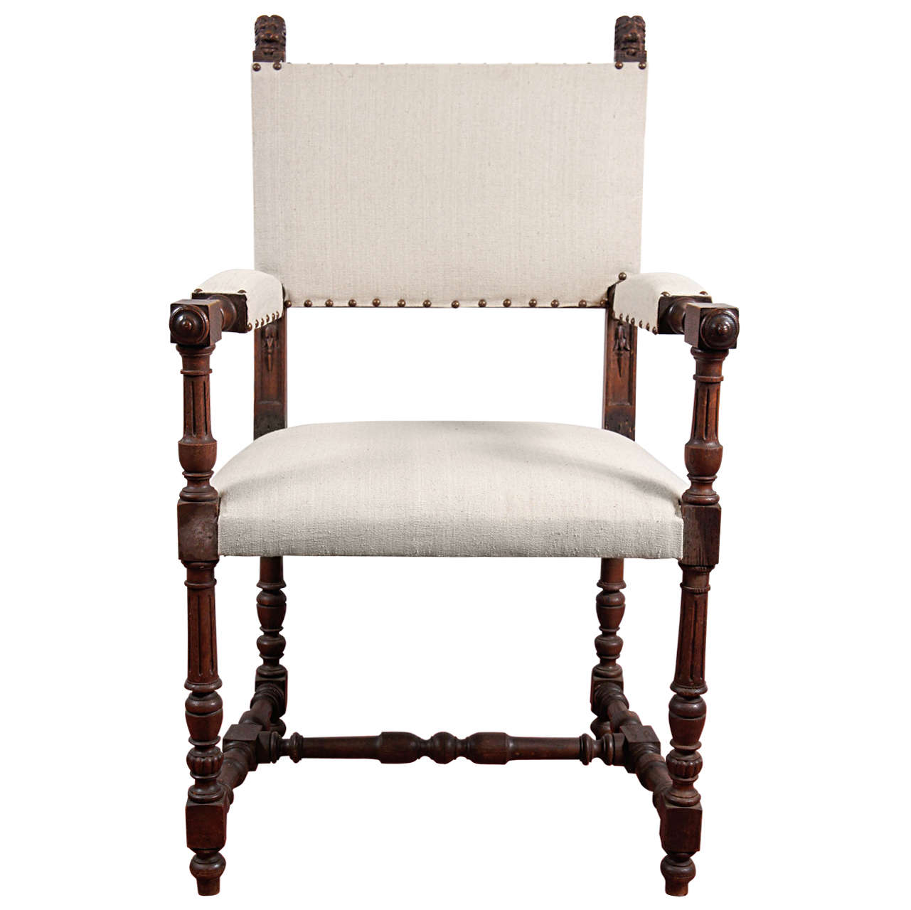 Spanish-Renaissance-Style Armchair