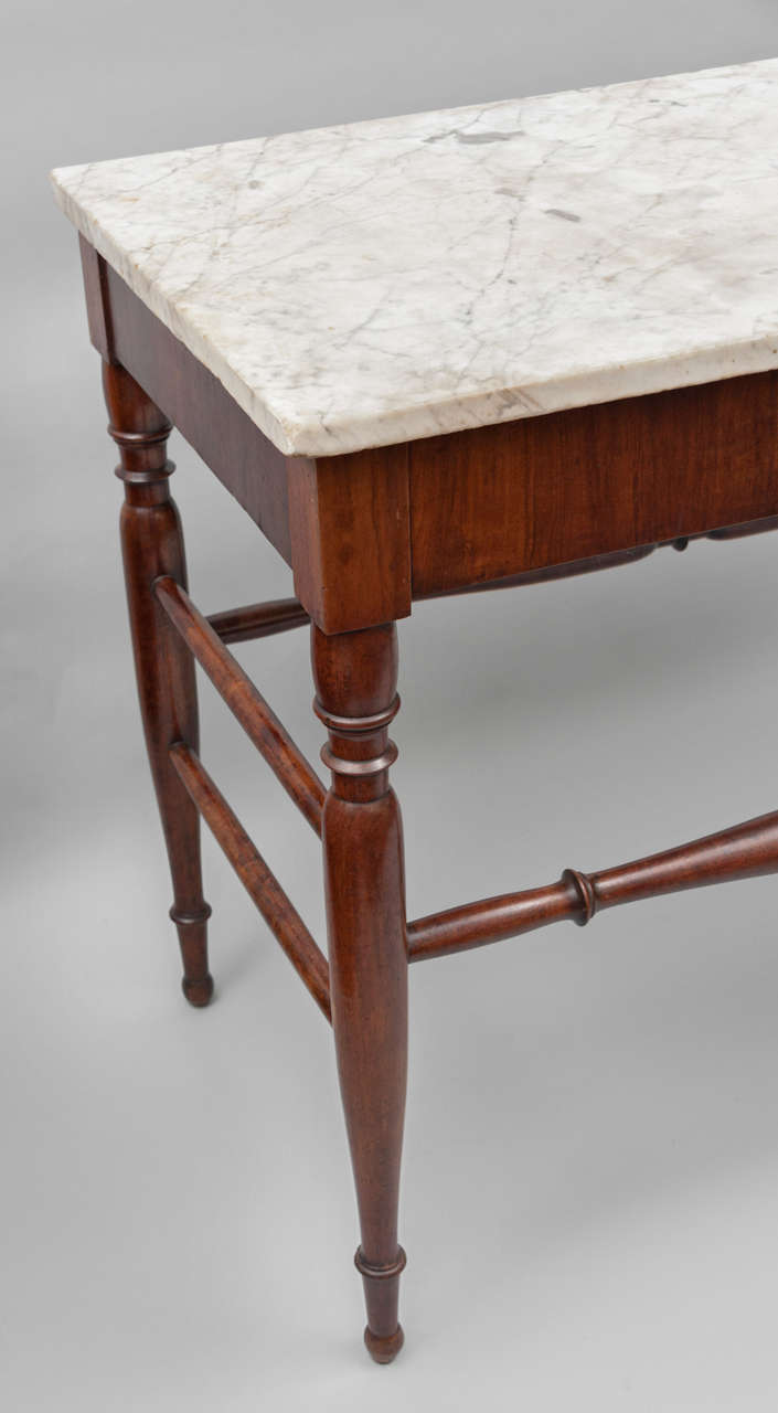 19th Century Pair Early C19th Mahogany Console/side Tables