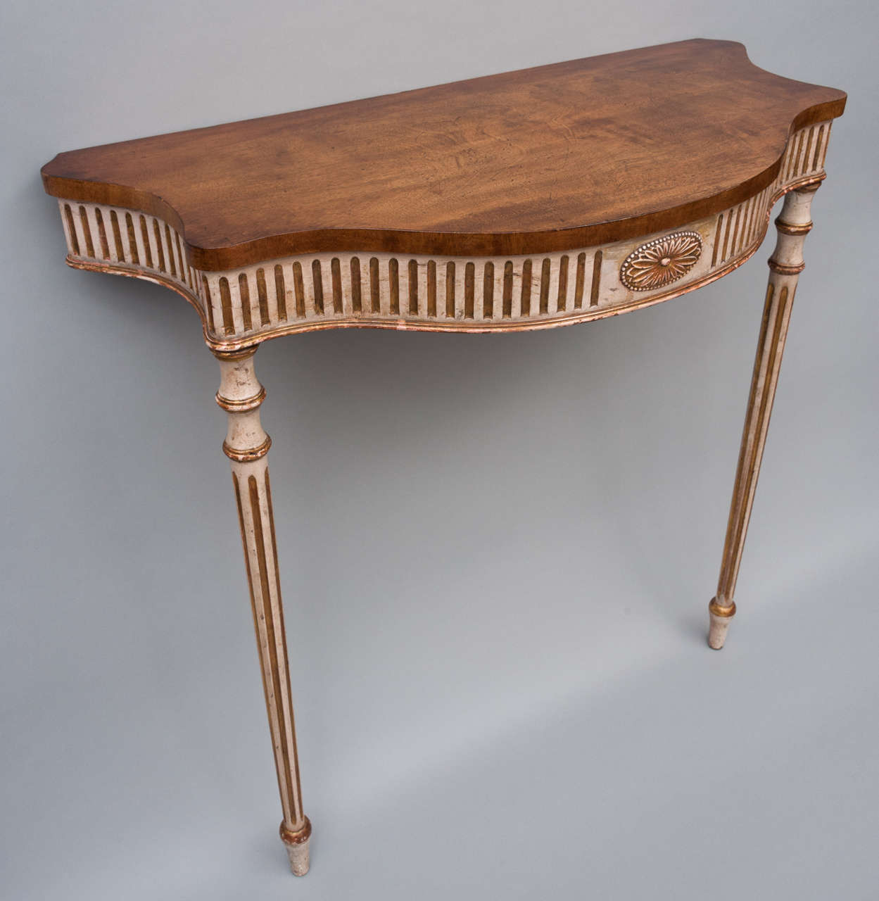 Geo III pair of neo classical pier tables
