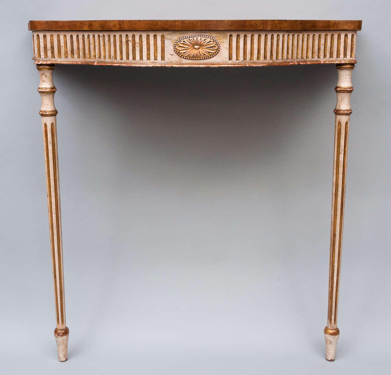 Neoclassical Geo III pair of neo classical pier tables